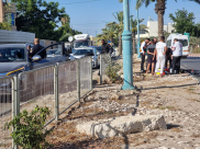  اللد: اصابة متوسطة لطفل اثر تعرضه للدهس 